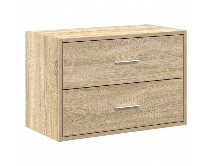 Sonata H Шкаф с 2 чекмеджета дъб сонома 60x31x40 см инженерно дърво Sonata H Шкаф с 2 чекмеджета дъб сонома 60x31x40 см инженерно дърво