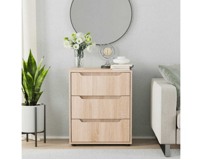 Sonata H Шкаф VISNES Дъб Сонома 60x40x73 cm Инженерна дървесина