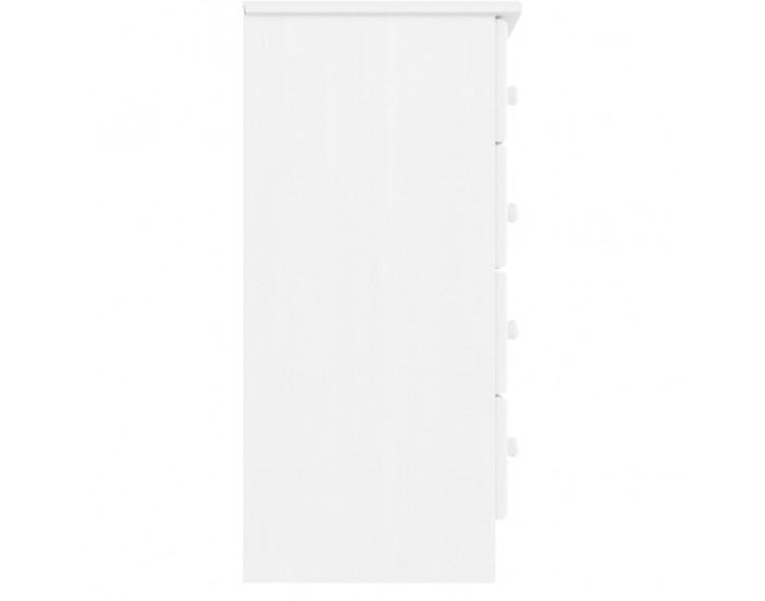 Sonata H Скрин ALTA, бял, 77x35x73 см, бор масив