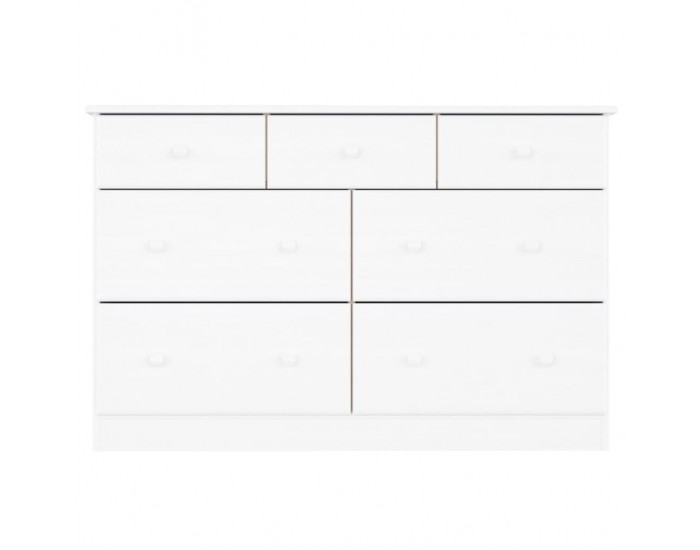 Sonata H Скрин ALTA, бял, 112x35x73 см, бор масив Sonata H Скрин ALTA, бял, 112x35x73 см, бор масив