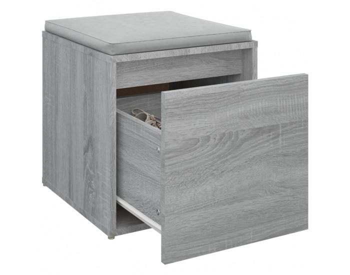Sonata H Кутия с чекмедже, сив сонома, 40,5x40x40 см, инженерно дърво Sonata H Кутия с чекмедже, сив сонома, 40,5x40x40 см, инженерно дърво
