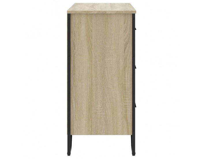 Sonata H Скрин с чекмеджета сонома дъб 91x35,5x74,5 см инженерно дърво Sonata H Скрин с чекмеджета сонома дъб 91x35,5x74,5 см инженерно дърво