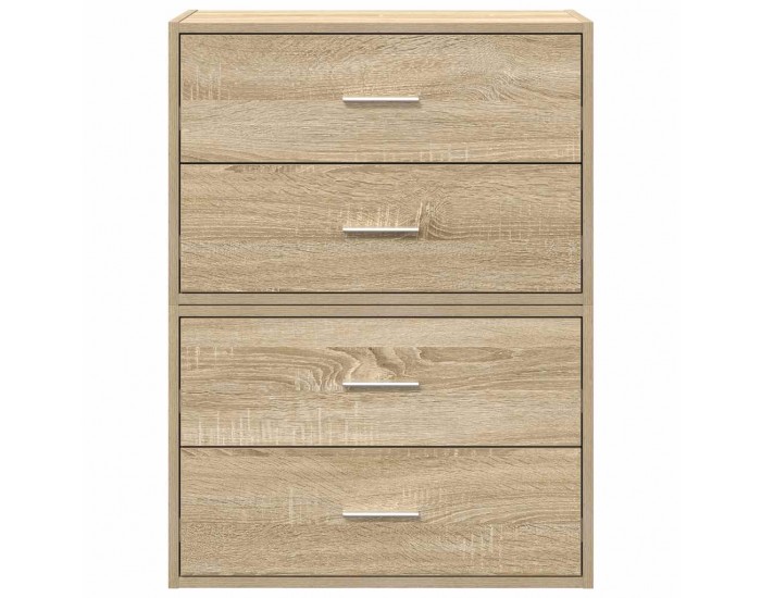 Sonata H Шкафове с 2чекмеджета 2бр дъб сонома 60x31x40см инженерно дърво