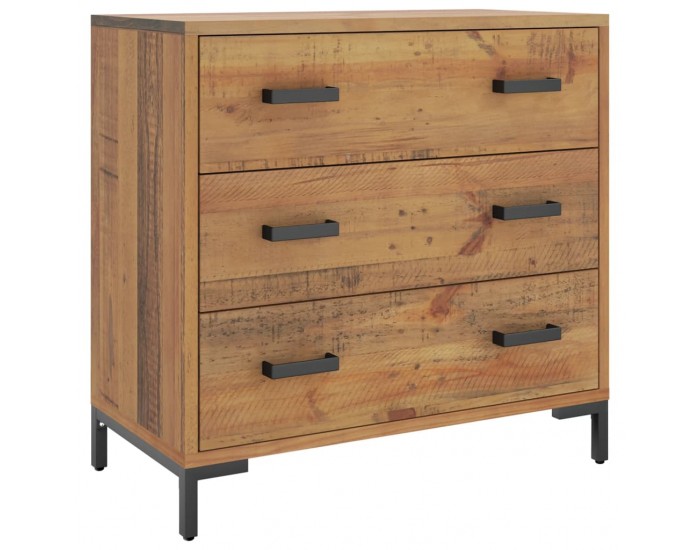 Sonata H Скрин с чекмеджета, 75x35x70 см, борова дървесина масив