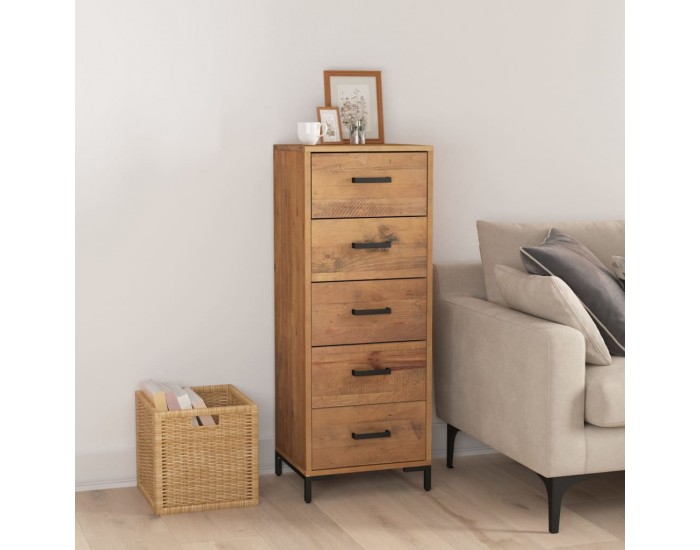 Sonata H Скрин с чекмеджета, 42x35x110 см, борова дървесина масив Sonata H Скрин с чекмеджета, 42x35x110 см, борова дървесина масив