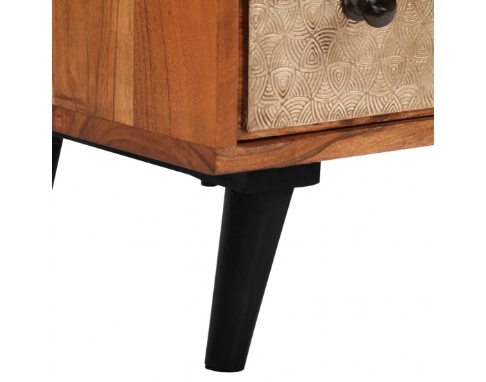 Sonata H Скрин с чекмеджета, 60x30x75 см, акациево дърво масив Sonata H Скрин с чекмеджета, 60x30x75 см, акациево дърво масив