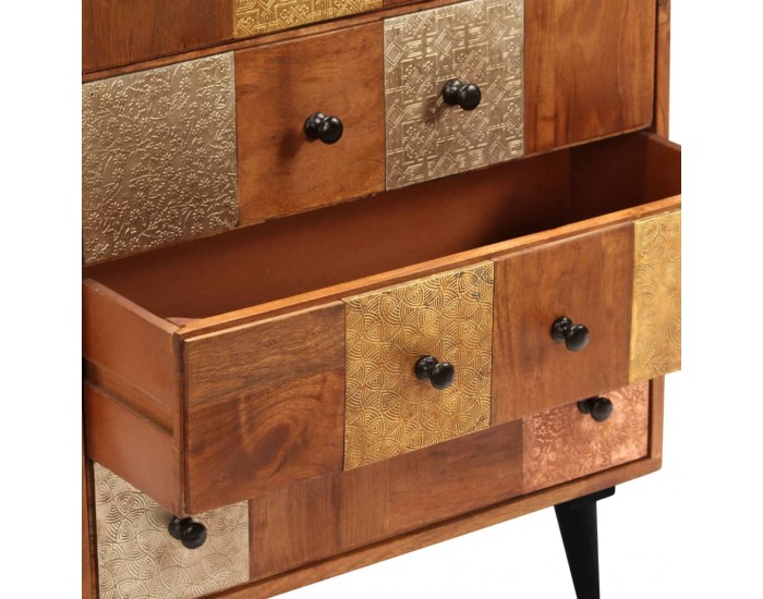 Sonata H Скрин с чекмеджета, 60x30x75 см, акациево дърво масив Sonata H Скрин с чекмеджета, 60x30x75 см, акациево дърво масив