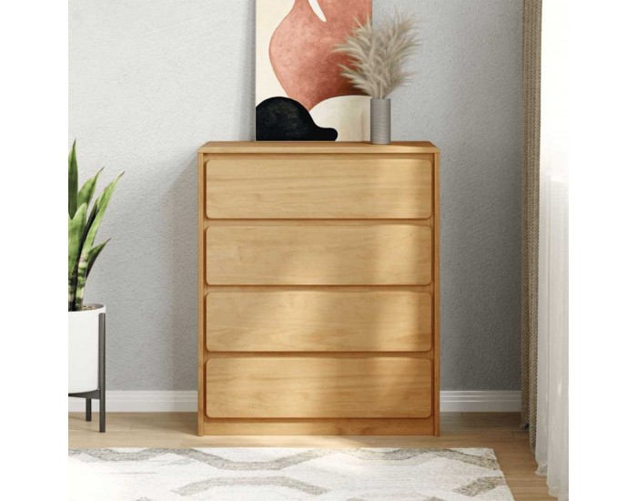 Sonata H Шкаф с чекмеджета SAUDA, дъб, 76,5x39x91 см, бор масив Sonata H Шкаф с чекмеджета SAUDA, дъб, 76,5x39x91 см, бор масив