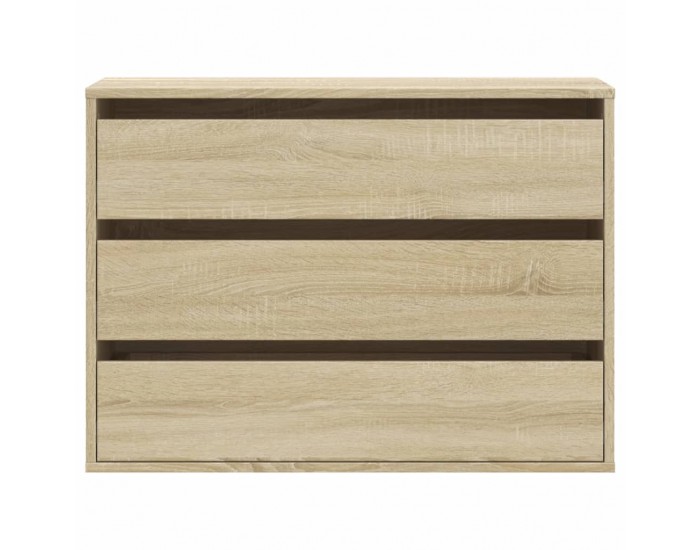 Sonata H Ъглов скрин с чекмеджета дъб сонома 80x41x58см, инженерно дърво