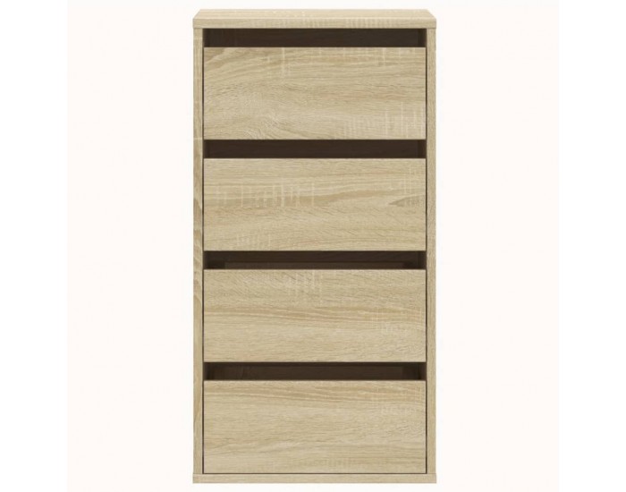 Sonata H Ъглов скрин с чекмеджета дъб сонома 40x41x76cm, инженерно дърво