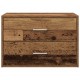 Sonata H Шкаф с 2 чекмеджета старо дърво 60x31x40 см инженерно дърво