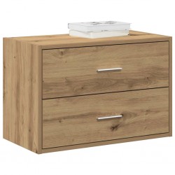 Sonata H Шкаф с 2 чекмеджета дъб артизан 60x31x40 см инженерно дърво - Скринове