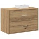 Sonata H Шкаф с 2 чекмеджета дъб артизан 60x31x40 см инженерно дърво Sonata H Шкаф с 2 чекмеджета дъб артизан 60x31x40 см инженерно дърво