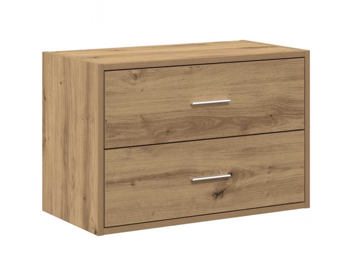 Sonata H Шкаф с 2 чекмеджета дъб артизан 60x31x40 см инженерно дърво Sonata H Шкаф с 2 чекмеджета дъб артизан 60x31x40 см инженерно дърво