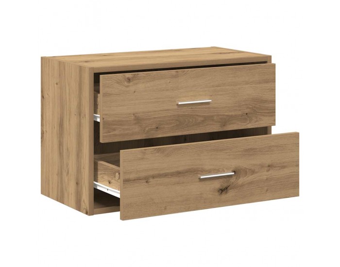 Sonata H Шкаф с 2 чекмеджета дъб артизан 60x31x40 см инженерно дърво Sonata H Шкаф с 2 чекмеджета дъб артизан 60x31x40 см инженерно дърво