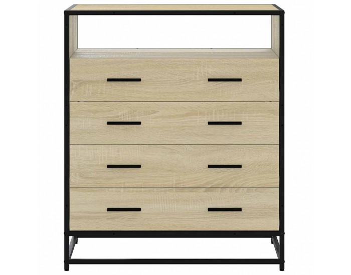 Sonata H Шкаф с чекмеджета Сонома дъб 70x41x83,5 cm Инженерна дървесина