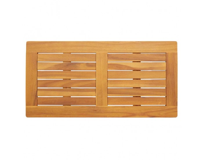 Sonata H Топ за маса Кафяво 80 x 40 x 2 cm Акациево дърво масив