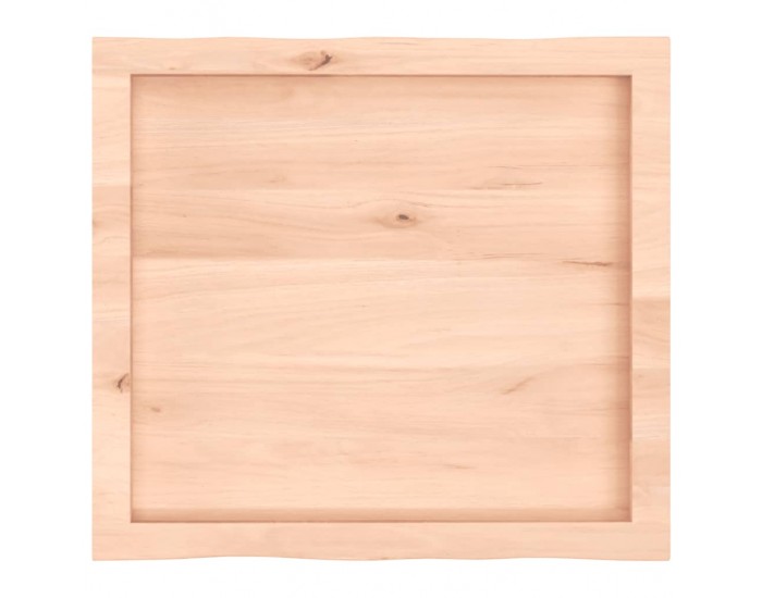 Sonata H Плот за маса 60x50x(2-6) см необработено масивно дърво жив ръб