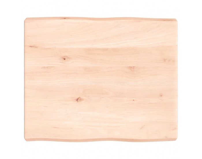 Sonata H Плот за маса 60x50x(2-6) см необработено масивно дърво жив ръб