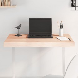 Sonata H Плот за маса 80x60x(2-6) см необработено масивно дърво жив ръб - Части за Маси