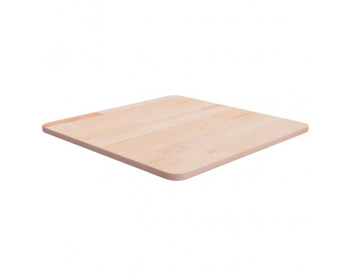 Sonata H Квадратен плот за маса, 50x50x1,5 см, необработен дъб масив