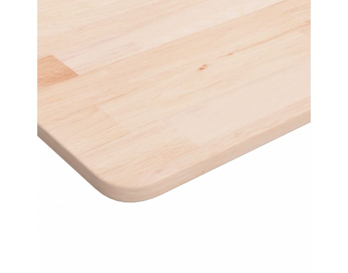 Sonata H Квадратен плот за маса, 50x50x1,5 см, необработен дъб масив