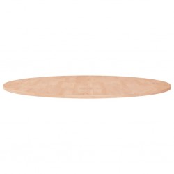 Sonata H Кръгъл плот за маса, Ø90x1,5 см, необработен дъб масив - Части за Маси