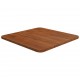 Sonata H Квадратен плот за маса, тъмнокафяв, 40x40x1,5 см, дъб масив
