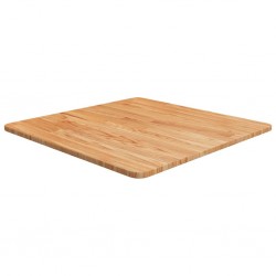 Sonata H Квадратен плот за маса, светлокафяв, 60x60x1,5 см, дъб масив - Части за Маси