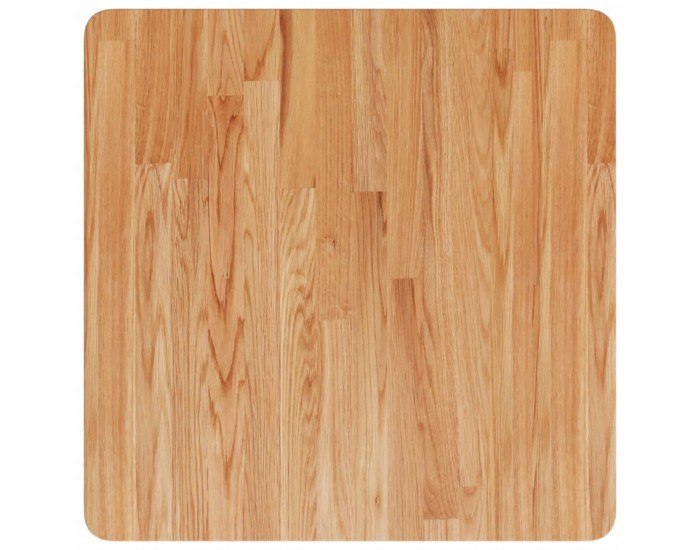 Sonata H Квадратен плот за маса, светлокафяв, 60x60x1,5 см, дъб масив