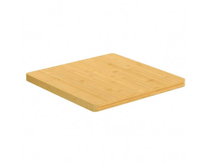 Sonata H Плот за маса 60x60x2,5 см бамбук