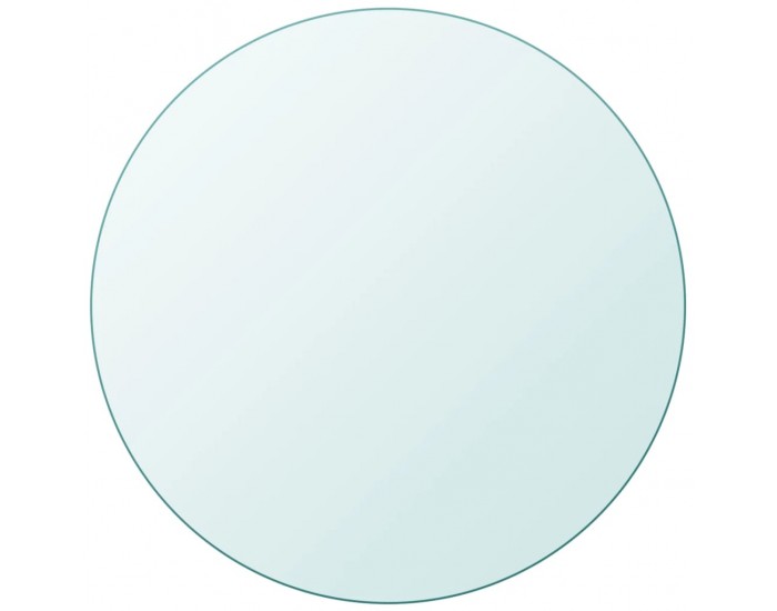 Sonata H Темпериран стъклен плот за кръгла маса, 900 мм