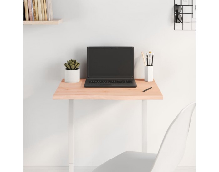 Sonata H Плот за маса, 60x50x2 см, необработен масивен дъб