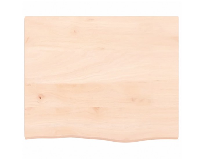 Sonata H Плот за маса, 60x50x2 см, необработен масивен дъб