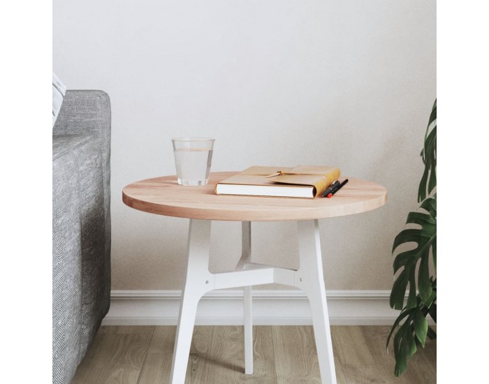 Sonata H Плот за маса Ø40x1,5 см кръгъл масивен бук