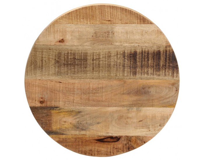 Sonata H Плот за маса Ø 50x1,5 см кръгло масивно дърво грубо манго
