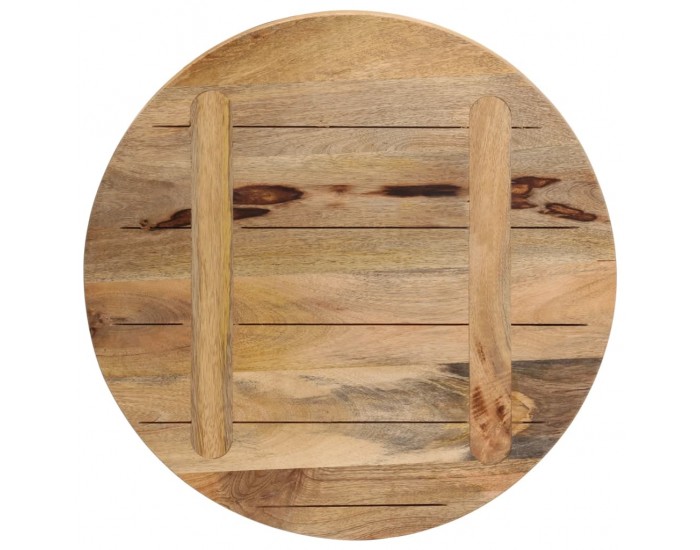 Sonata H Плот за маса Ø 50x1,5 см кръгло масивно дърво грубо манго