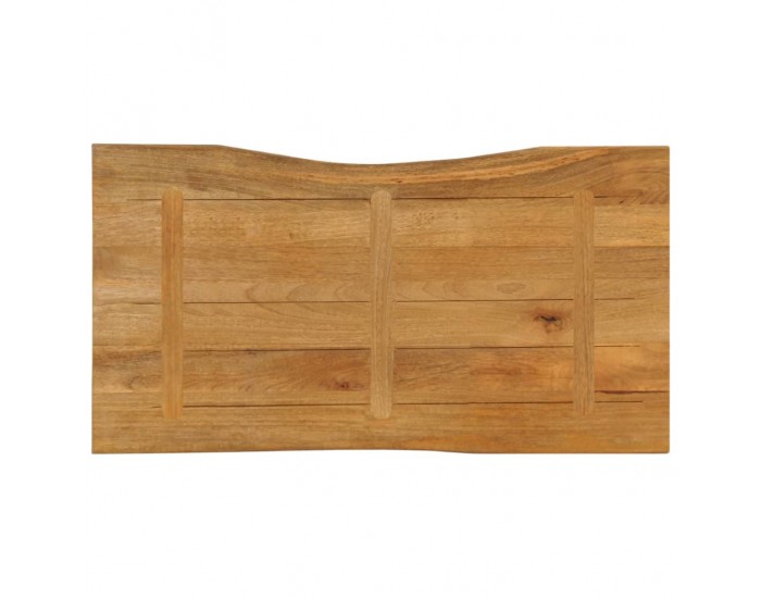 Sonata H Плот за маса, 100x60x2,5 см, жив ръб, масивно дърво манго