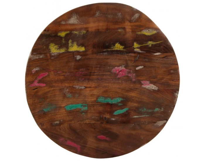 Sonata H Плот за маса Ø 50x1,5 см кръгъл масивна регенерирана дървесина