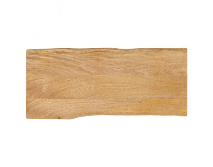 Sonata H Плот за маса, 90x40x2,5 см, жив ръб, масивно дърво манго