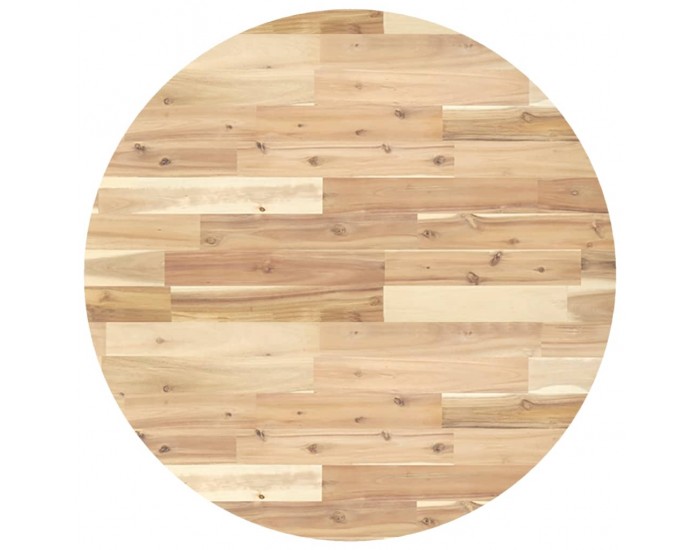 Sonata H Плот за маса, кръгъл, Ø80x2 см, акациево дърво масив