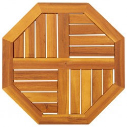 Sonata H Плот за маса 50x50x2 см осмоъгълен масивна дървесина акация - Маси