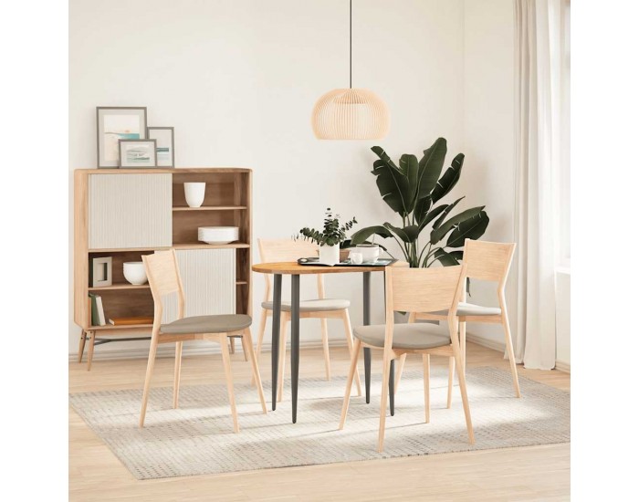 Sonata H Плот за маса, светлокафяв, 80x40x2 см, дъб масив, овална