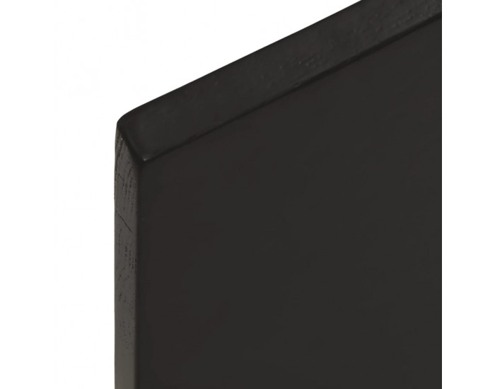 Sonata H Плот за маса тъмнокафяв 60x40x2 см обработен масивен дъб