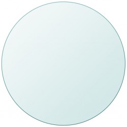 Sonata H Темпериран стъклен плот за кръгла маса, 700 мм - Части за Маси