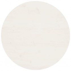Sonata H Плот за маса, бял, Ø70x2,5 см, бор масив - Части за Маси