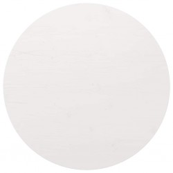 Sonata H Плот за маса, бял, Ø90x2,5 см, бор масив - Части за Маси