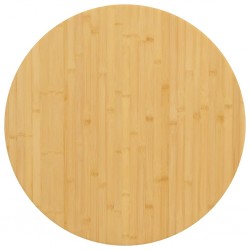 Sonata H Плот за маса Ø70x2,5 см бамбук - Маси