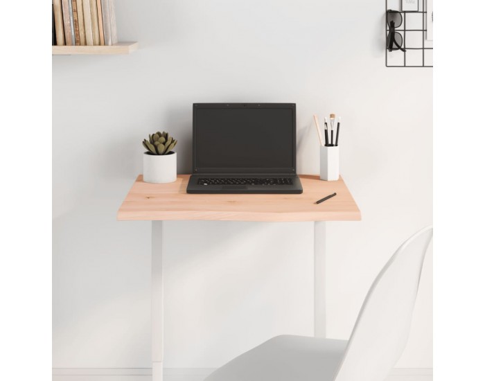 Sonata H Плот за маса, 60x40x2 см, необработен масивен дъб