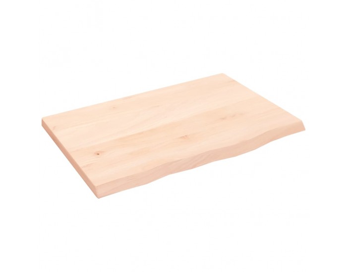 Sonata H Плот за маса, 60x40x2 см, необработен масивен дъб